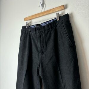BANANA REPUBLIC Men’s Kentfield Pant Dark Charcoal Cotton Trouser Pants Sz 36x34